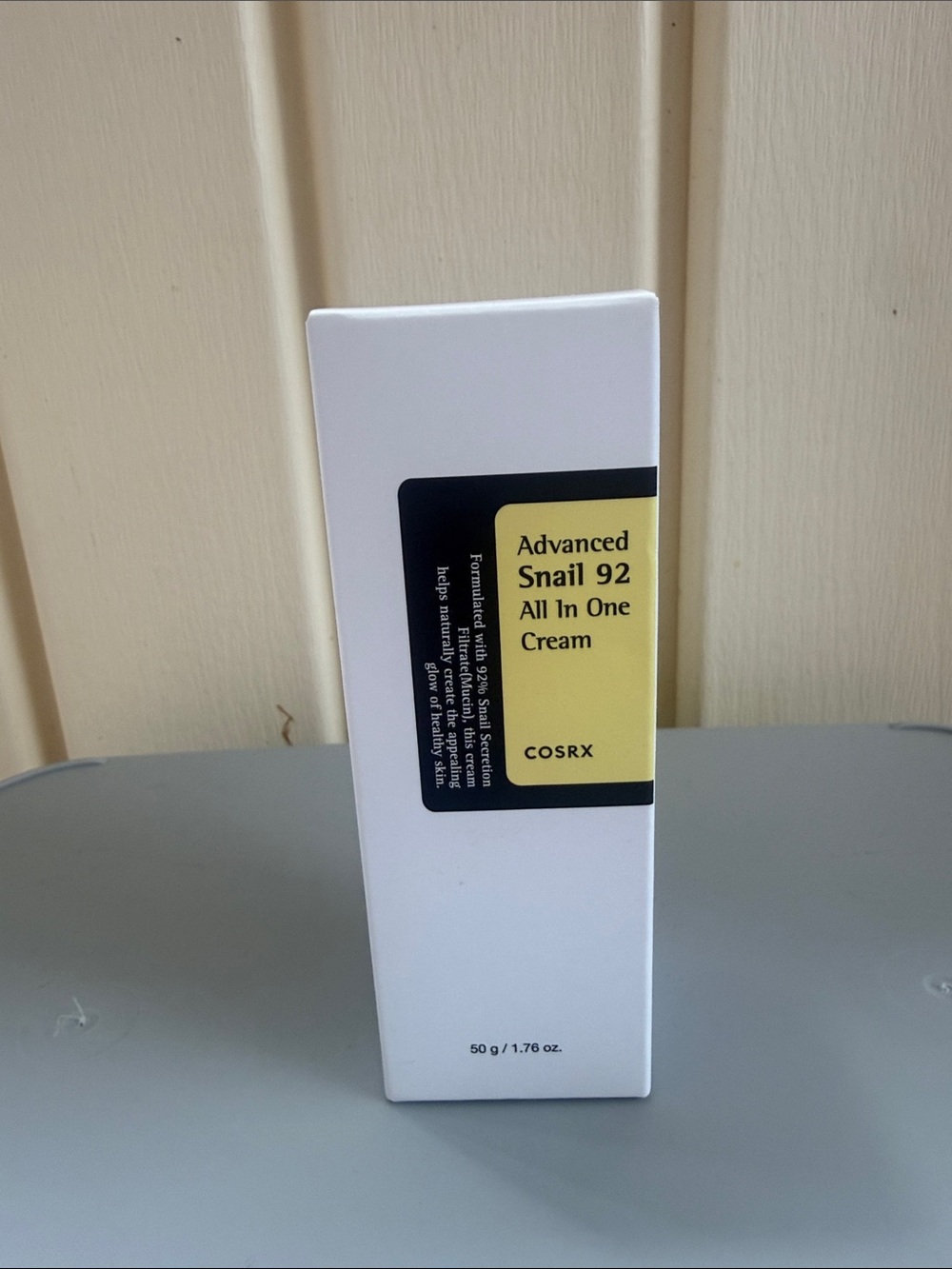 COS Advanced Snail 92 All In One Cream — White with Yellow Label